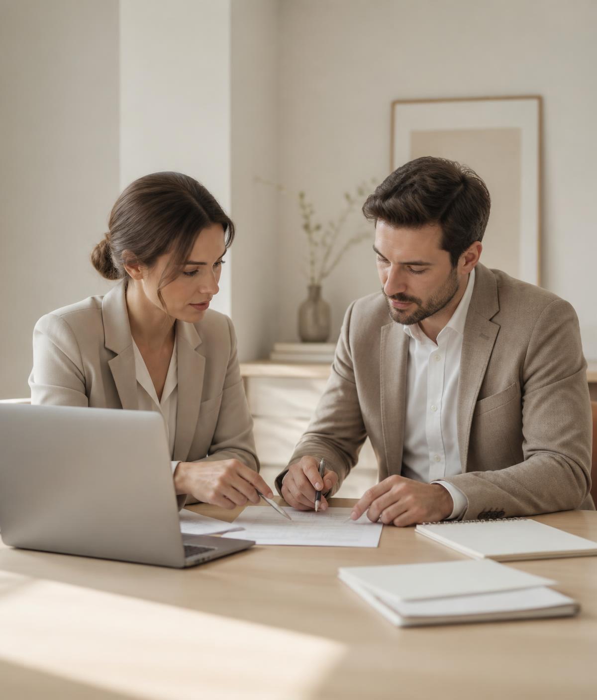 Équipe en réunion de travail